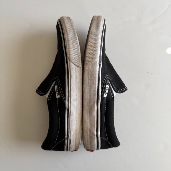 Vans Slip Ons Black - Picture 5 of 9
